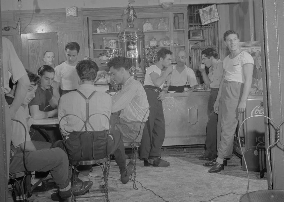 Italian-American Espresso Cafe on MacDougal Street – New York