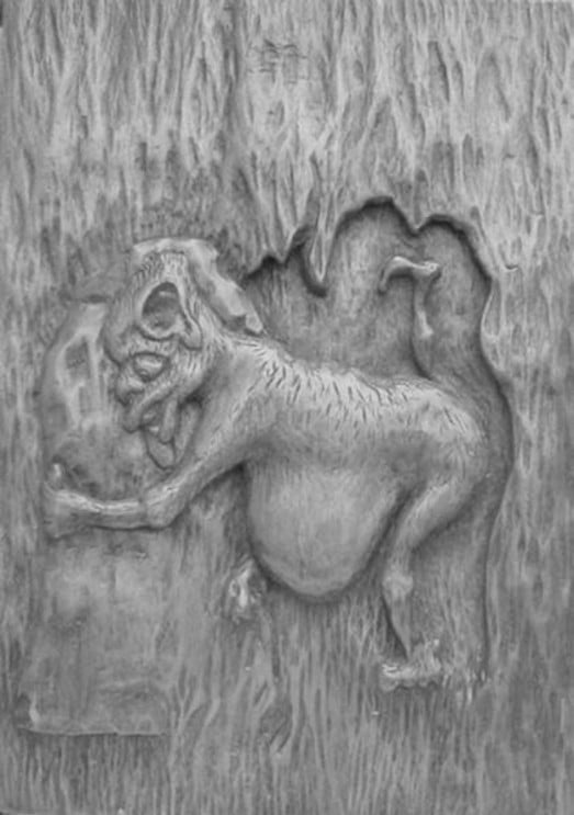 El Invunche - Woodcarving-Bernardo-Quintana.-Chiloe-Mitologico.cl