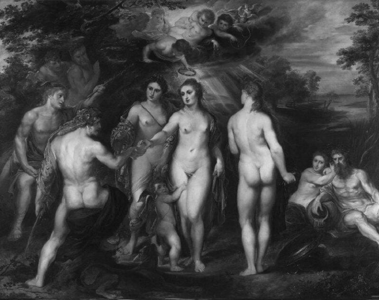 CYPRUS: TREELORE – Trees associated with Aphrodite on Cyprus The Judgement of Paris. about 1597-9, Peter Paul Rubens