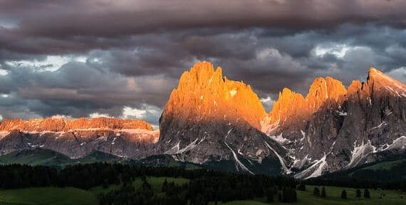 ITALY | TYROL : The Legend of King Laurins Rose Garden