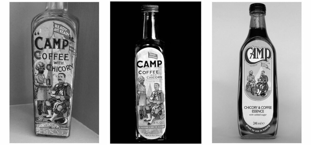 Camp Coffee, the evolution of a brand. Source.