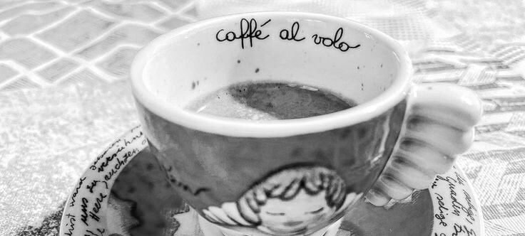 Espresso cup by Matteo Thun. Caffè al volo – Coffee on the fly