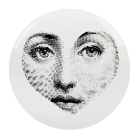 Fornasetti muse in heart form