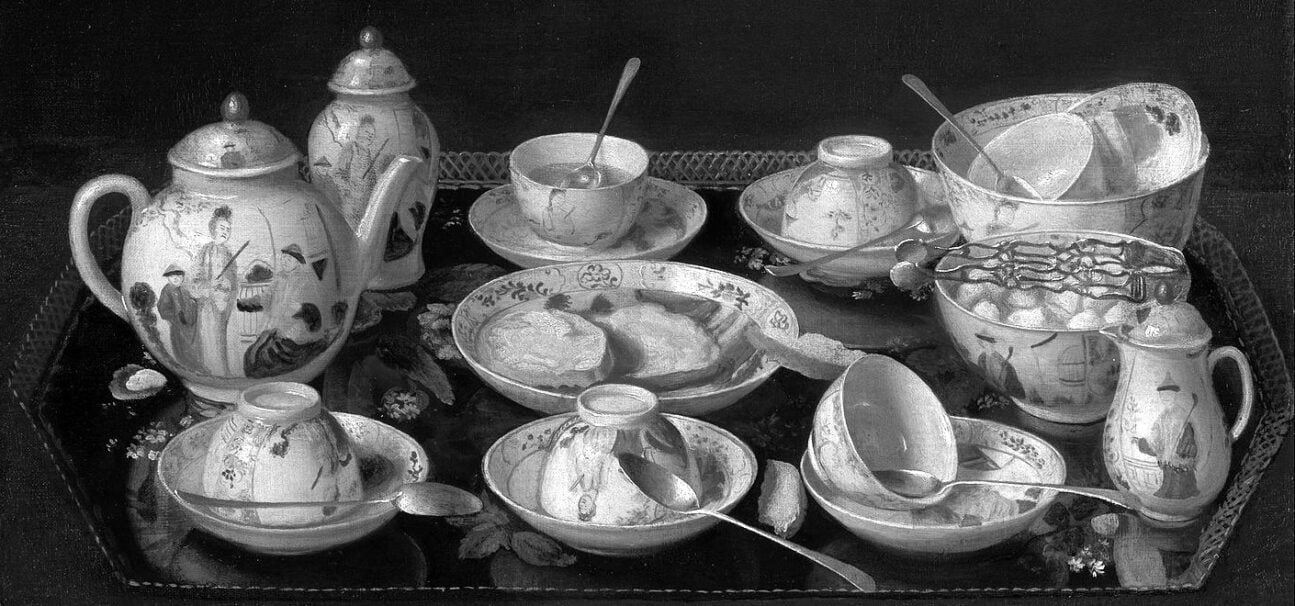 Still Life: Tea Set, c. 1781–1783, painting by Jean-Étienne Liotard.