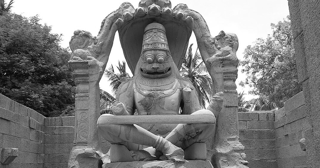 Virupaksha Narasimha, Hampi. Virupaksha Narasimha, Hampi.
