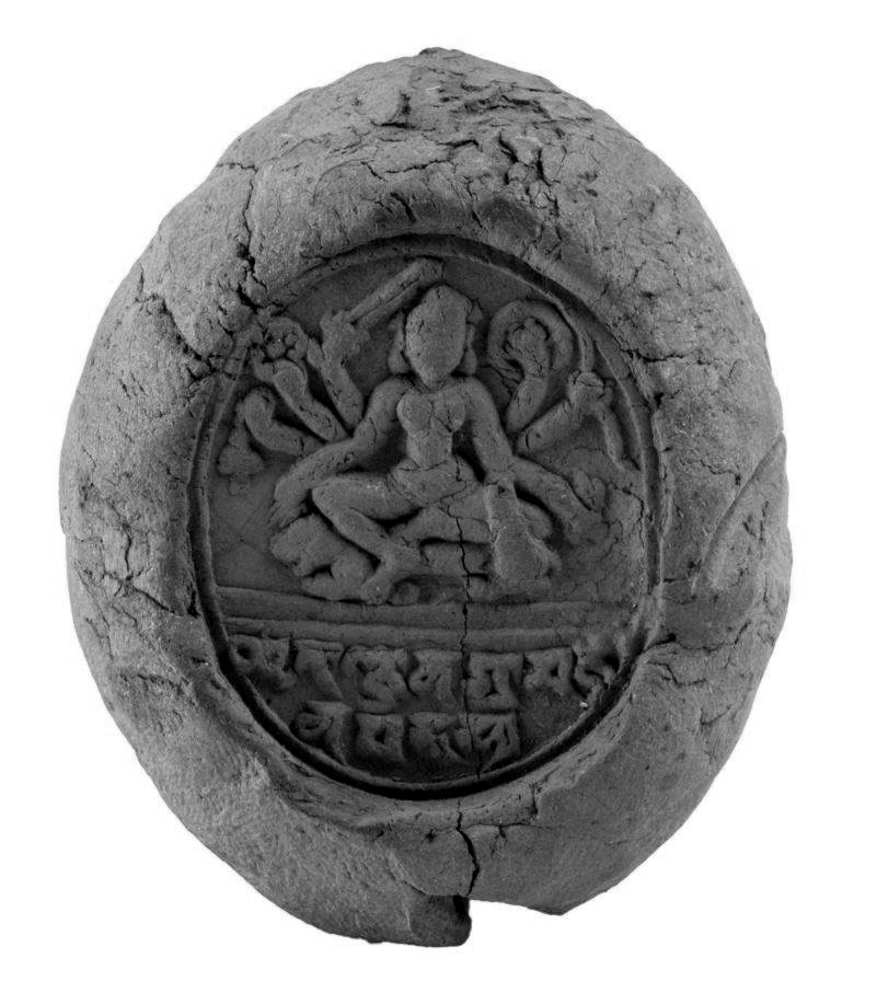 terracotta sealing found at Nalanda terracotta sealing found at Nalanda
